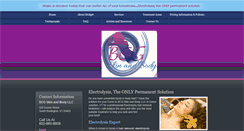 Desktop Screenshot of bcgskinandbody.com